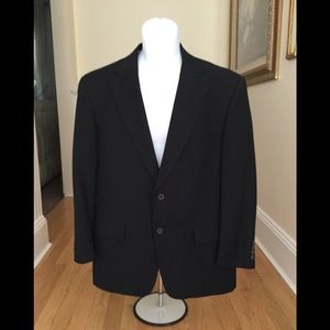 Tommy Hilfiger Vintage Navy Wool Sports Jkt Sz 40S